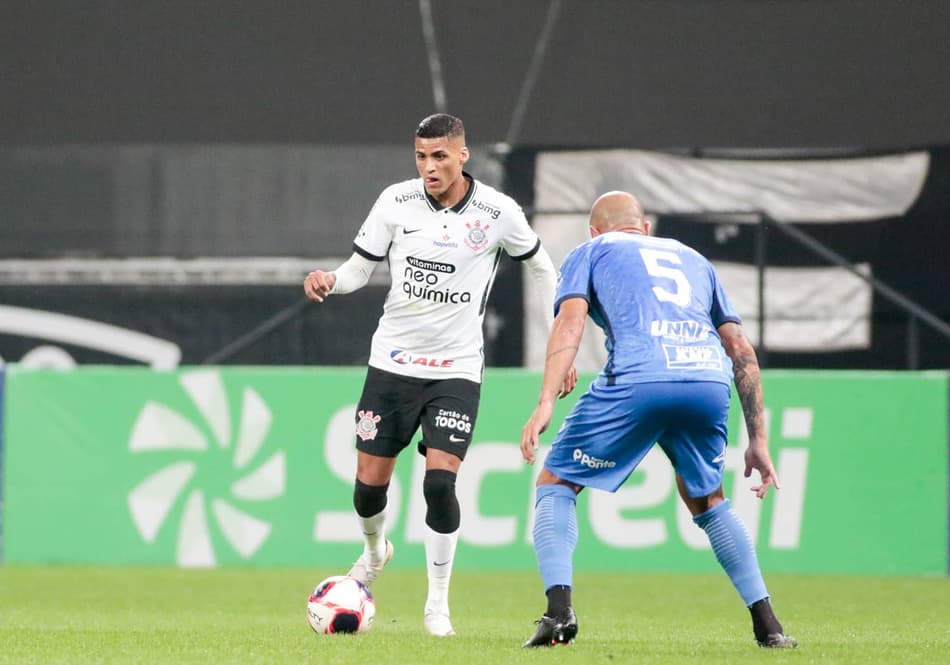 Mancini explica alterações de jovens em empate do Corinthians: ‘Não fizeram um bom jogo’