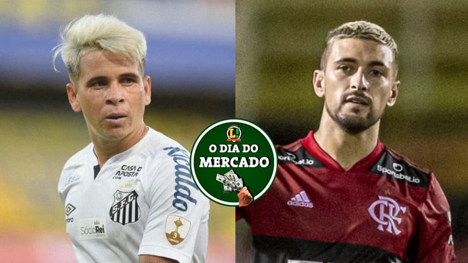 Santos recebe proposta por Soteldo, Arrascaeta esclarece sua situação no Flamengo… O Dia do Mercado