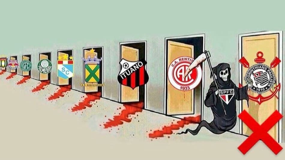 Pai e filho? Veja os memes do empate entre Corinthians e São Paulo