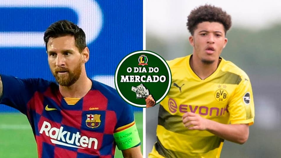 Messi já tem definição do seu futuro, gigante inglês entra na briga por Sancho… O Dia do Mercado