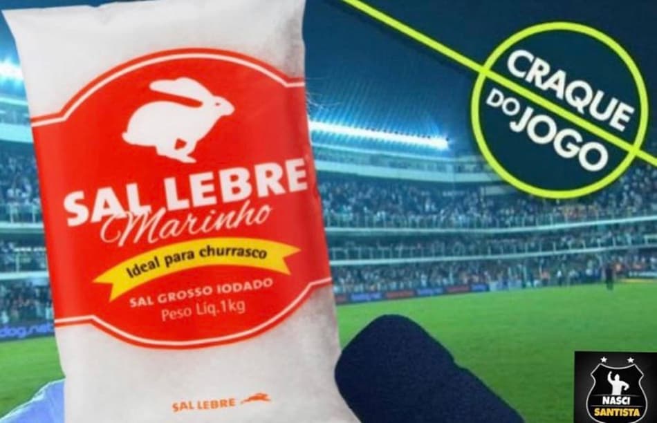 Sal grosso é eleito o craque em goleada do Santos na Libertadores; veja os memes