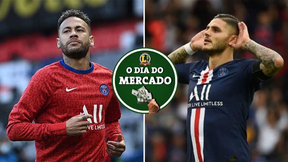 Neymar renova com o PSG, Mourinho busca substituto para Dzeko… O Dia do Mercado