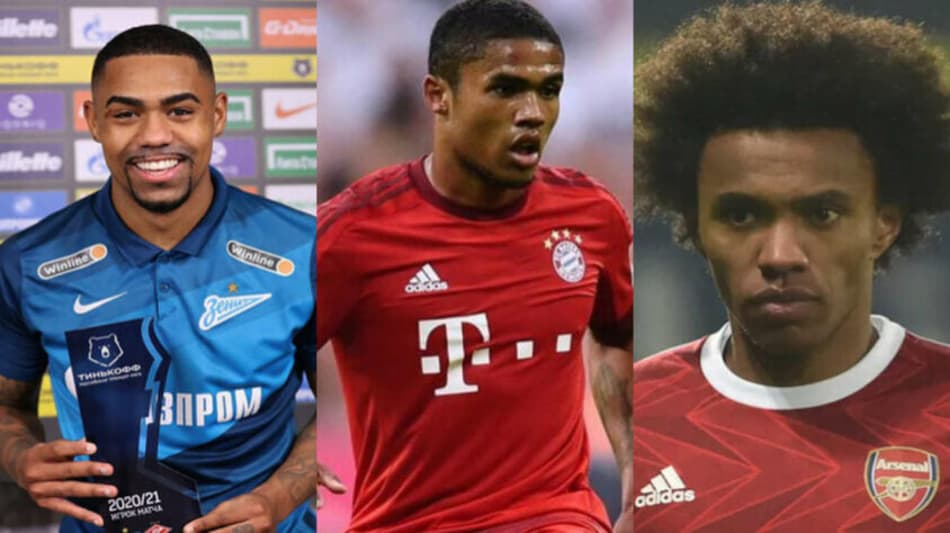 Douglas Costa perto de voltar ao Brasil! Confira brasileiros que estão sem espaço no exterior e podem reforçar o seu clube