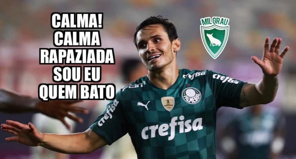 MEMES: Palmeirenses festejam 100% na Libertadores e brincam com Raphael Veiga