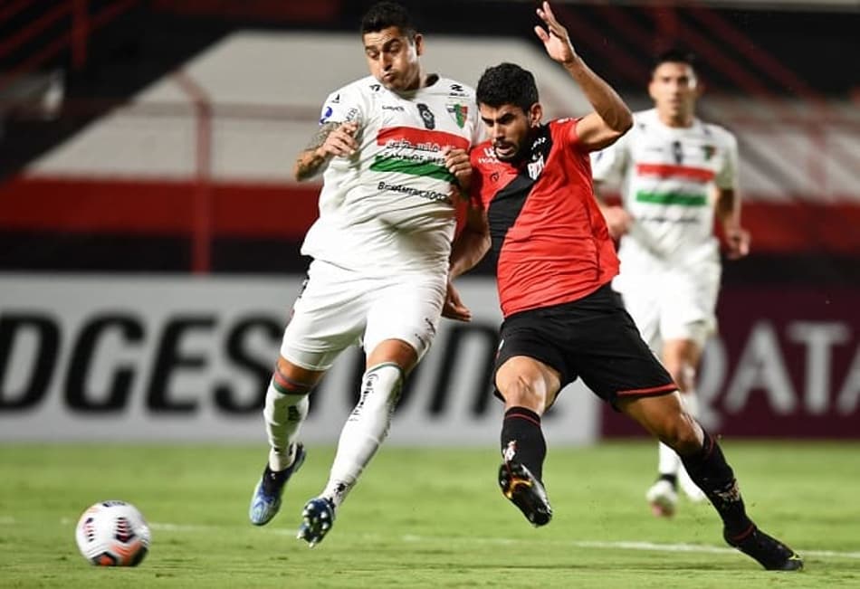 Em casa, Atlético-GO aperta Palestino, mas empata pela Copa Sul-Americana