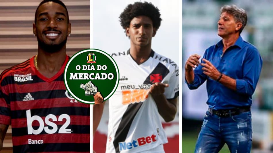 Gerson perto de deixar o Flamengo, Vasco acerta venda de joia, Corinthians se reúne com técnico… O Dia do Mercado