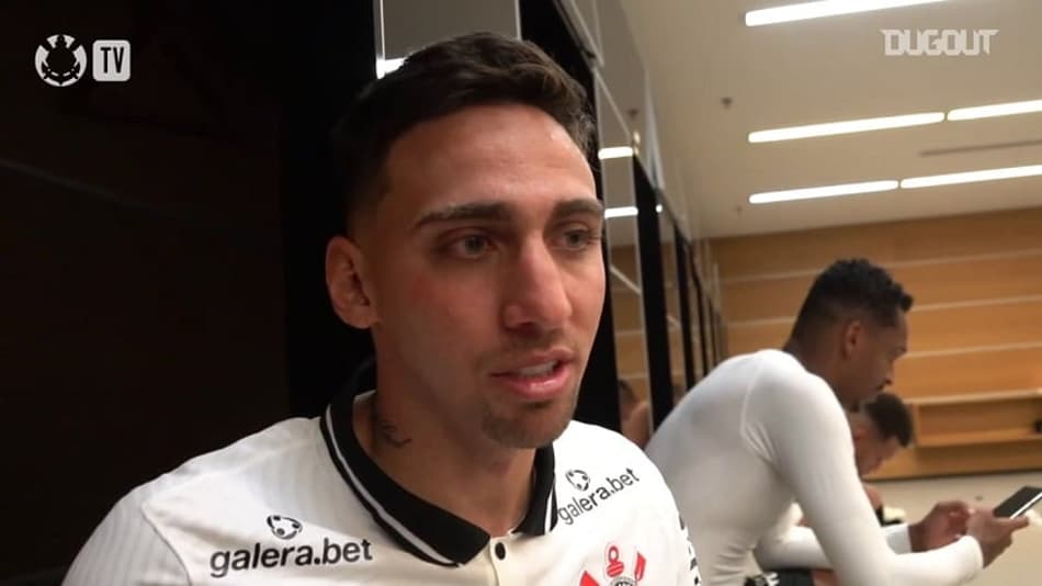 VÍDEO: Mosquito e Luan comentam goleada do Corinthians na Sul-Americana