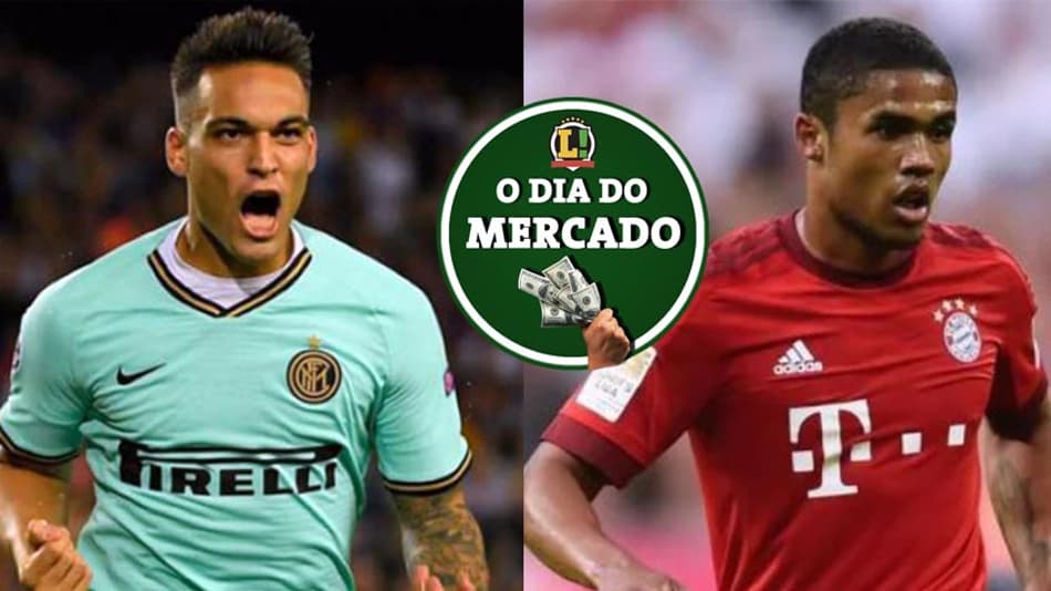 Lautaro Martínez se reúne com espanhóis, Douglas Costa acerta retorno ao Brasil… O Dia do Mercado