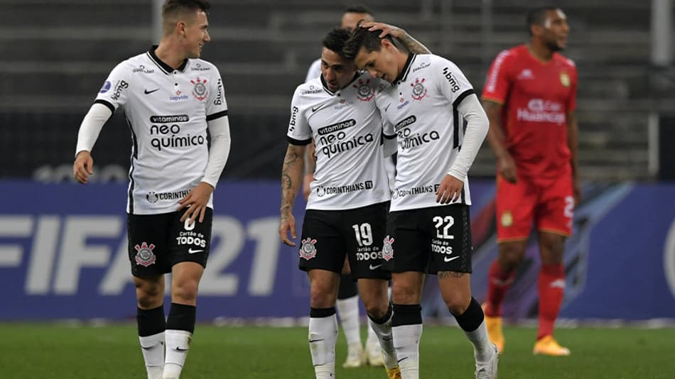 VÍDEO: Assista aos belos gols do Corinthians em goleada sobre o River Plate-PAR pela Sul-Americana