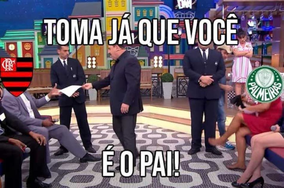 Virou paternidade? Torcedores do Flamengo zoam Palmeiras após clássico; veja os memes