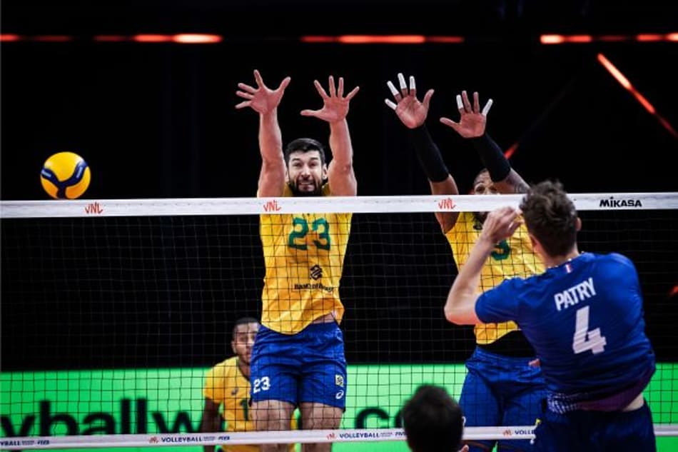 França quebra invencibilidade do Brasil na Liga das Nações masculina