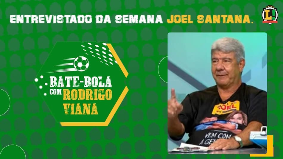 Agora youtuber, Joel Santana dá show de resenha na estreia do Bate-Bola com Rodrigo Viana