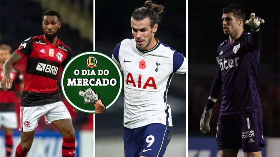 Gerson acerta transferência rumo à Europa, Bale deixa futuro em aberto, Volpi é sondado por clube mexicano… O Dia do Mercado