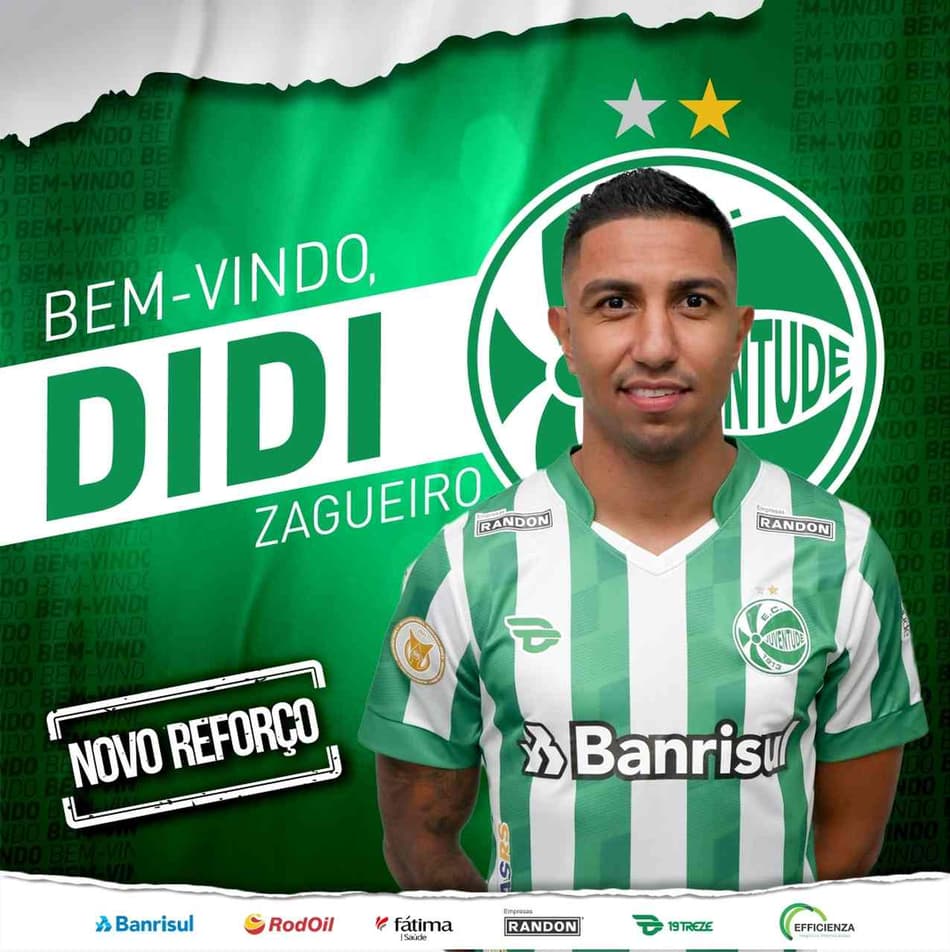 Juventude acerta com zagueiro Didi para a disputa do Brasileirão 2021