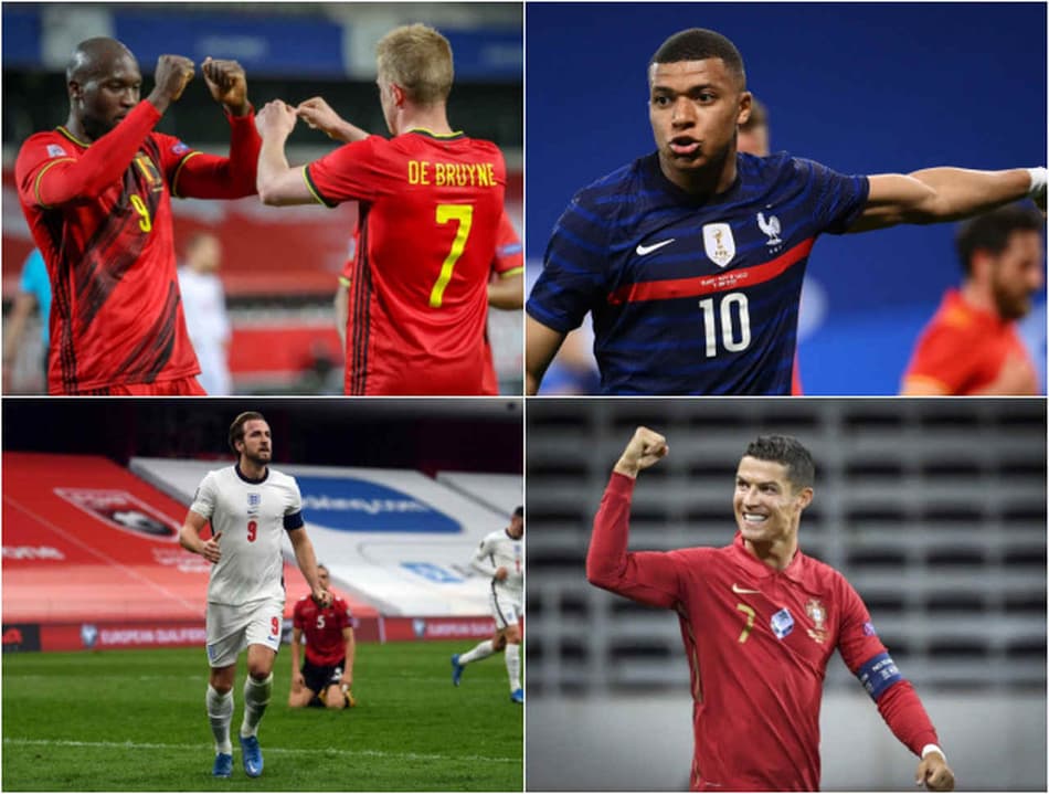 Bélgica, França, Inglaterra ou Portugal: qual seleção é a favorita ao título da Eurocopa? Vote!