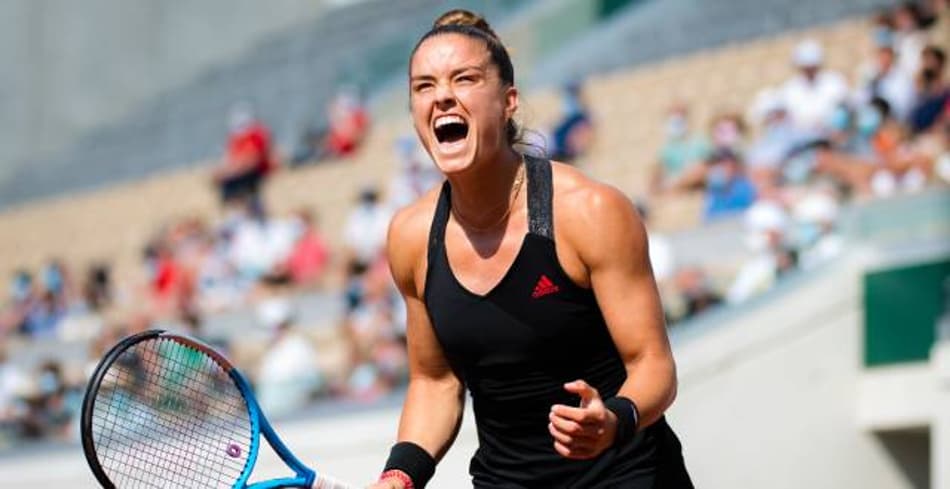 Sakkari bate Andreescu na madrugada: ‘Experiência incrível’