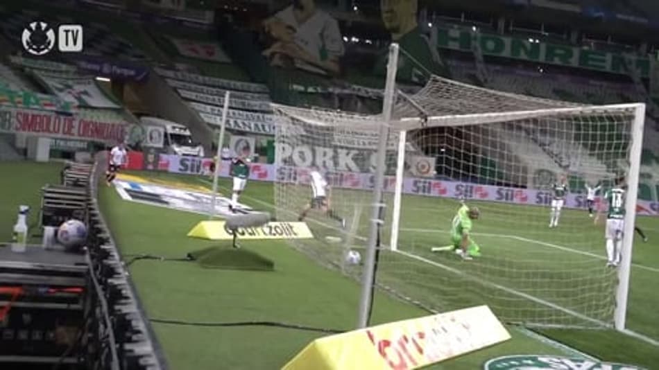VÍDEO: Assista ao gol de Gabriel, que deu o empate ao Corinthians contra o Palmeiras no Allianz Parque
