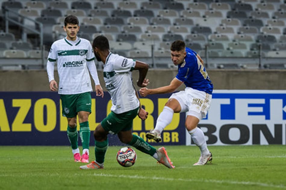 Veja os gols do empate entre Cruzeiro e Goiás pela Série B