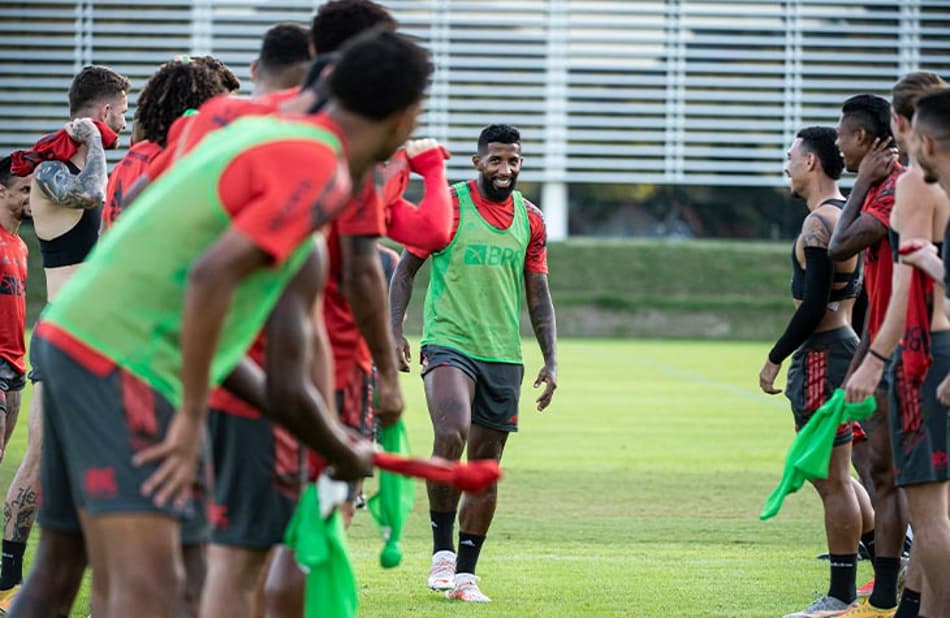 VÍDEO: veja imagens do último treino do Flamengo antes de decidir vaga na Copa do Brasil