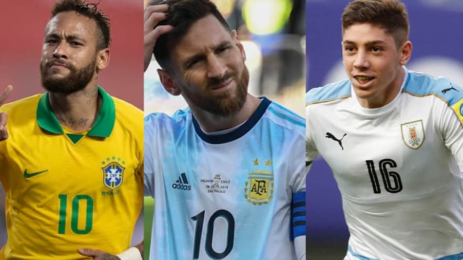 Onze entre os 15 mais valiosos da Copa América são do Brasil. Confira a lista