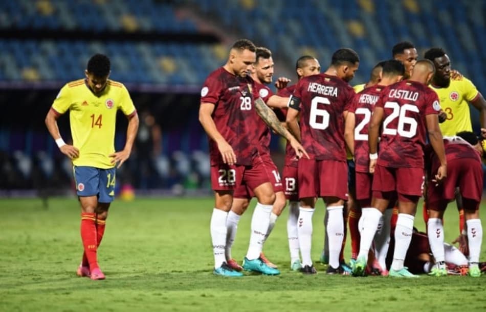 Em grande noite de Fariñez, Colômbia e Venezuela ficam no zero pela Copa América