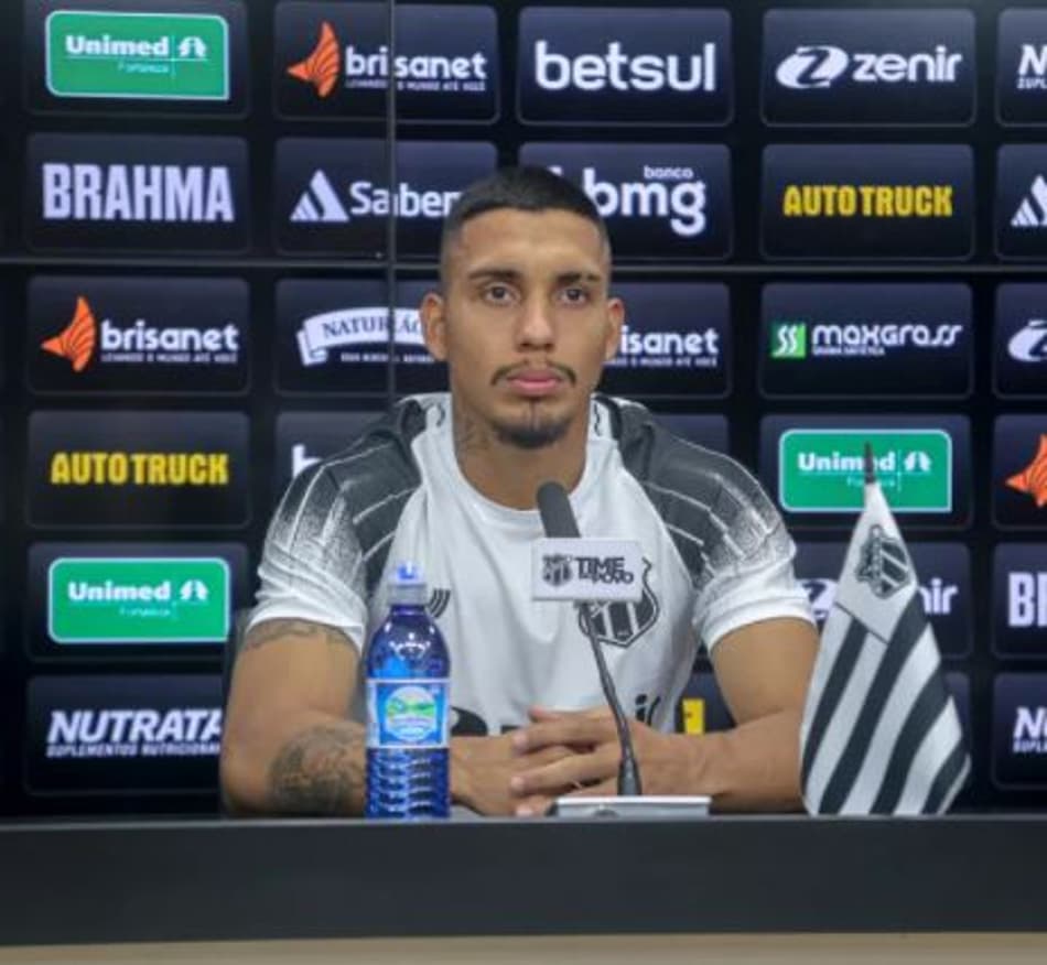 Hélio Borges é apresentado no Ceará e elogia elenco