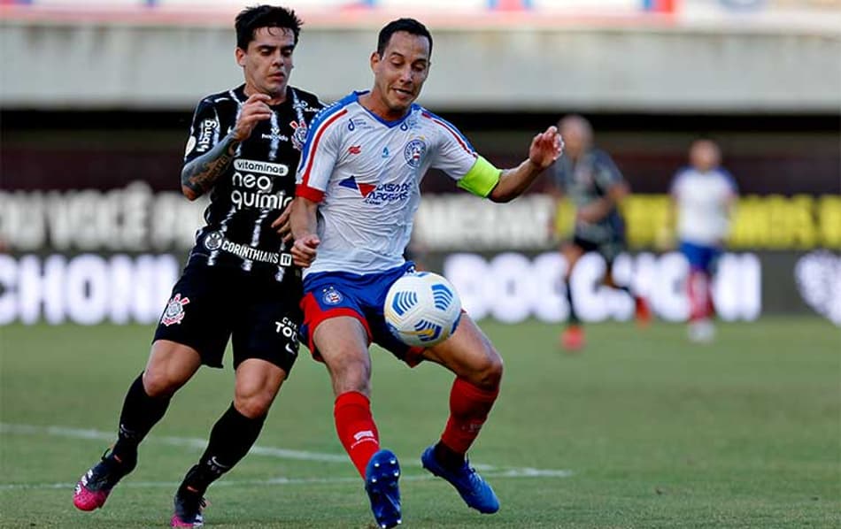 Em jogo ruim, Bahia e Corinthians apenas empatam pelo Brasileirão