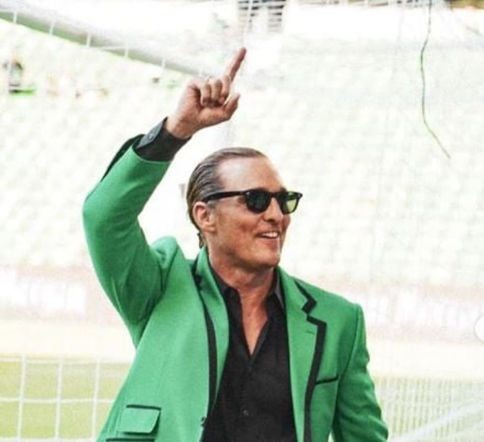 Ator Matthew McConaughey lidera torcida na MLS; confira