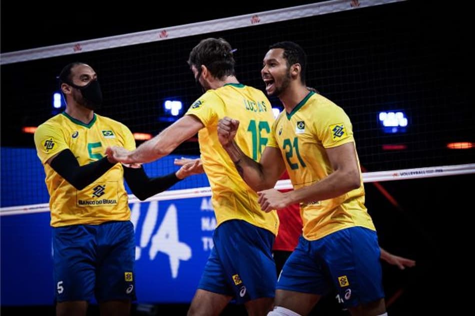 Líder da Liga das Nações, Brasil vence mais uma em Rimini