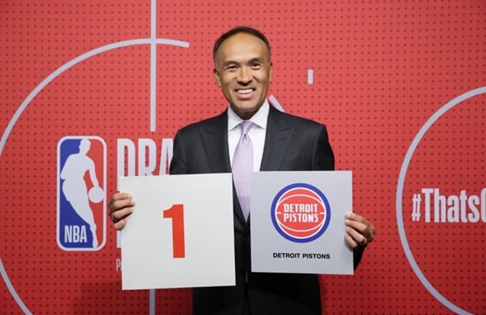 Detroit Pistons vence a Loteria do Draft 2021