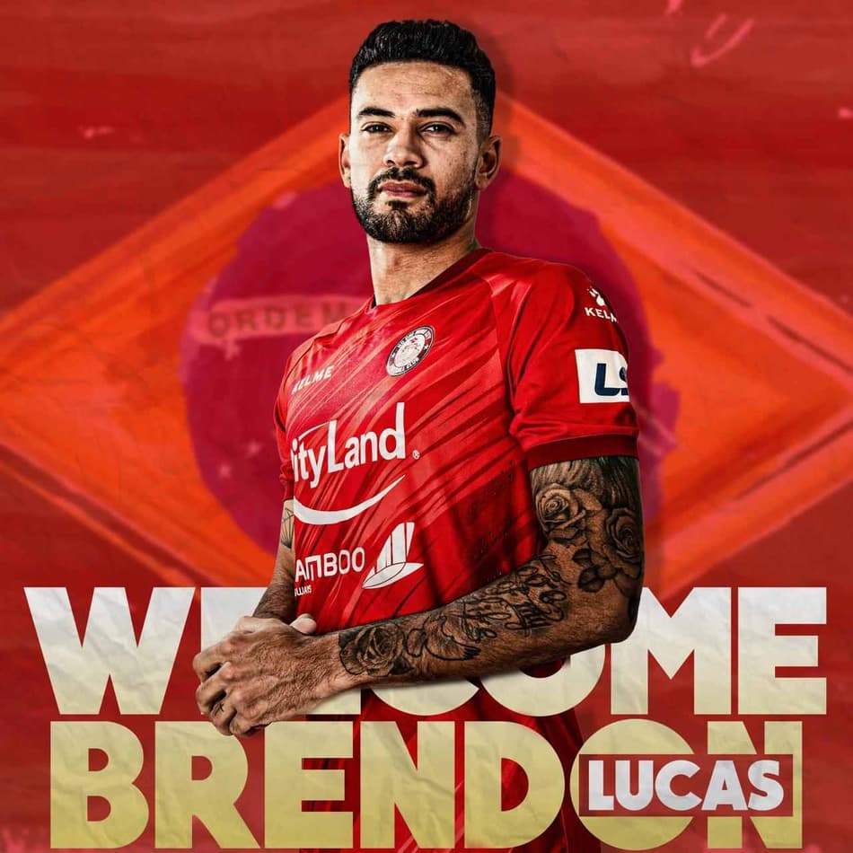 Ex-Palmeiras, Brendon Lucas assina com o Ho Chi Minh City, do Vietnã