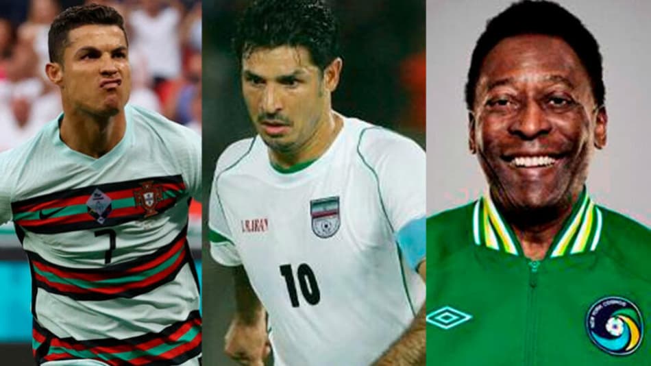 CR7 perto de se isolar no topo! Confira os maiores artilheiros de seleções de todos os tempos