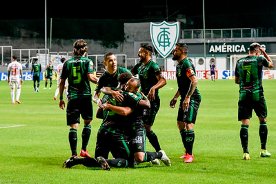 Veja os gols do empate entre América-MG e Inter em BH