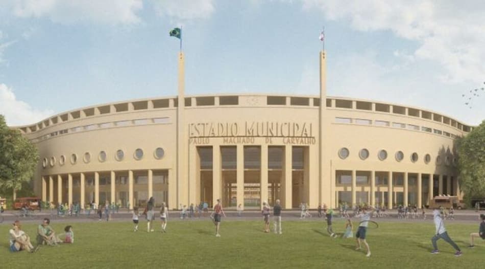 Veja como ficará o novo estádio do Pacaembu