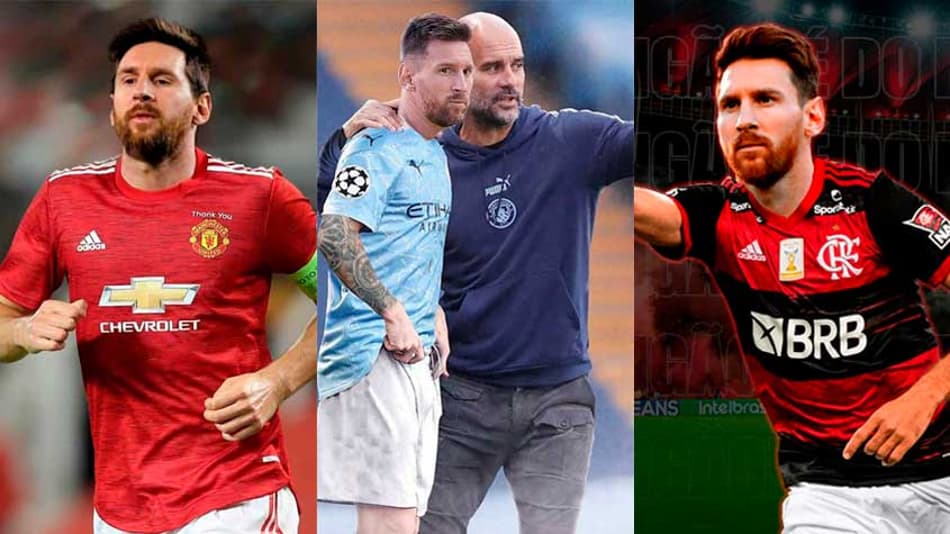 Messi sem contrato! Vai para onde? Veja montagens do craque argentino em diversos clubes