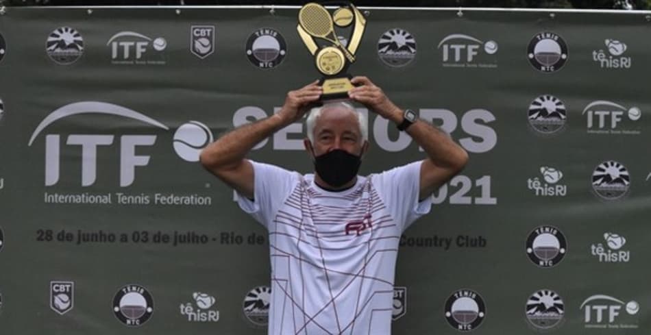 Uruguaio, paranaense e cariocas levam 1ºs títulos no Seniors Internacional no Rio de Janeiro