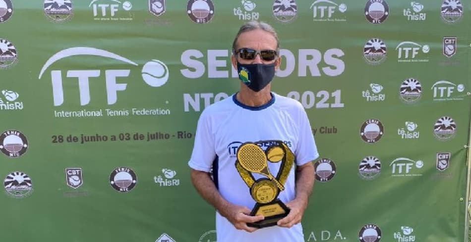 Calvet e Izoldi levam títulos no Seniors Internacional no Rio de Janeiro