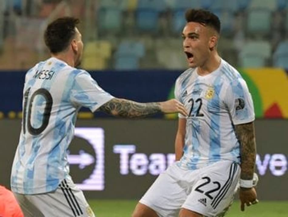 Lautaro Martínez é desfalque de última hora em Paraguai x Argentina