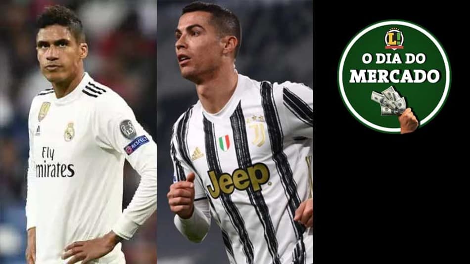 United oferece meia em negócio por Varane, CR7 pode renovar com a Juventus, Barcelona monitora craque italiano… O fim de semana do Mercado