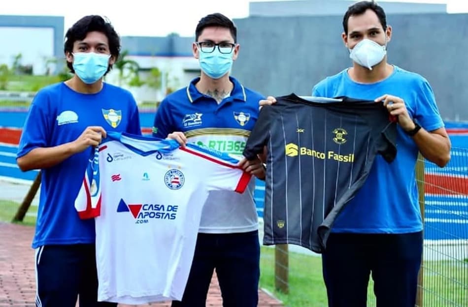 Parceria entre Bahia e clube da Bolívia é oficializada pelo Esquadrão
