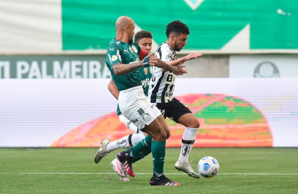 Santos venceu apenas uma vez no Allianz e busca encerrar jejum contra o Palmeiras