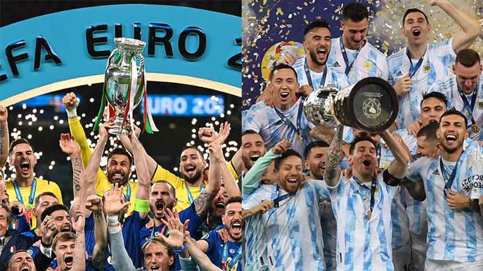 Duelos LANCE! Escolha e vote nos melhores jogadores entre Argentina e Itália!