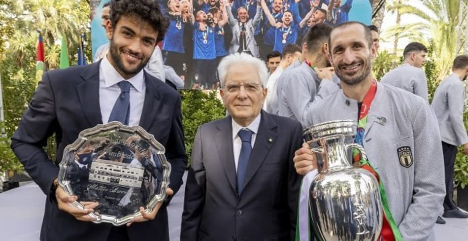 Berrettini homenageado com Seleção Italiana