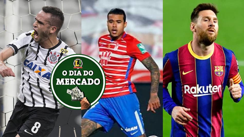 Corinthians tenta Renato Augusto, Braz atualiza negociações do Flamengo, "novela" Messi… O Dia do Mercado
