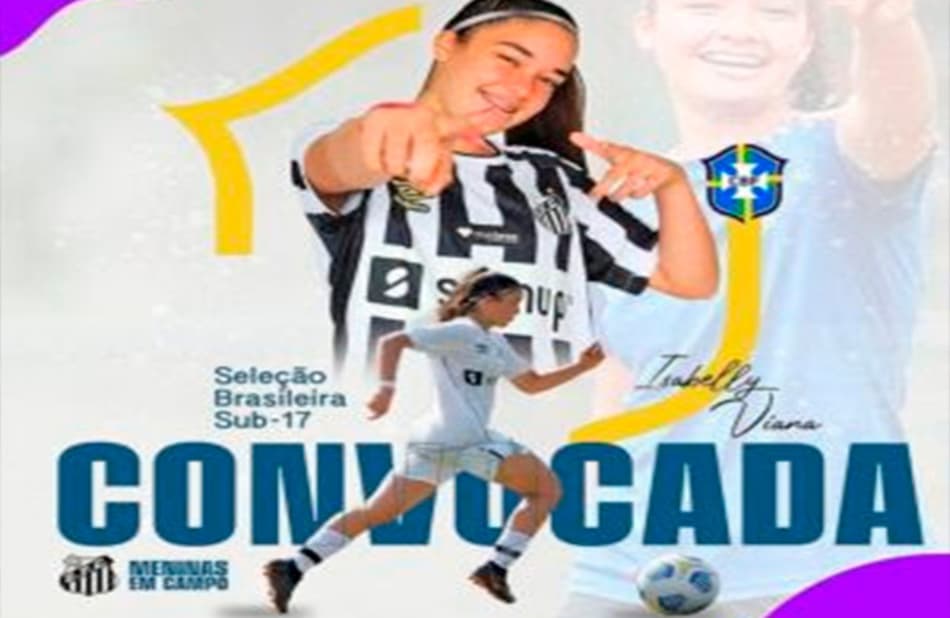 Sereinha é convocada para vestir a camisa da Seleção Brasileira Sub-17