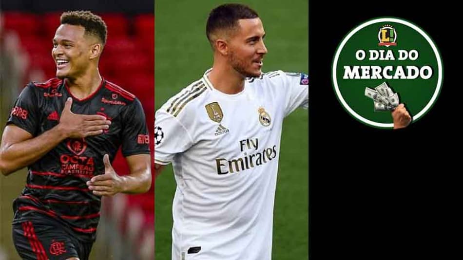 Joia do Flamengo recebe proposta de clube inglês, Hazard planeja retorno ao Chelsea, Palmeiras recusa oferta por promessa… O Dia do Mercado