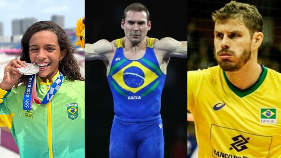 Torcem para quem? Saiba o time do coração de diversos atletas brasileiros dos Jogos Olímpicos de Tóquio