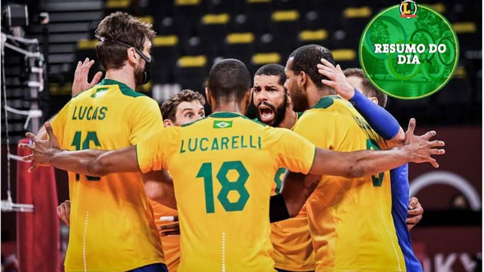 Brasil avança no vôlei, mas é eliminado no futebol feminino: veja o resumo do dia