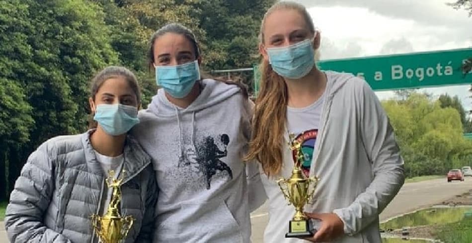 Brasileiras ficam com o vice em Bogotá