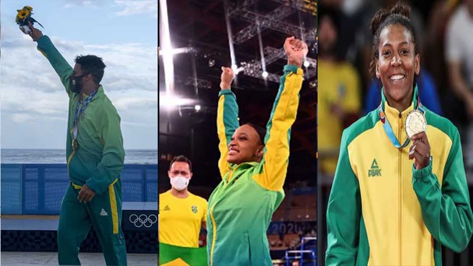 Rebeca entra em seleta lista de medalhistas de ouro do Brasil nas Olimpíadas. Veja os 32 campeões!